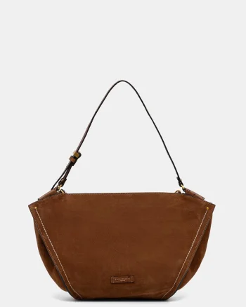 Gianni Chiarini tote bag pentru femei din piele întoarsă BLOOM