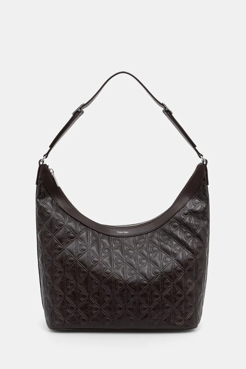 Calvin Klein hobo bag pentru femei cu imitație de piele