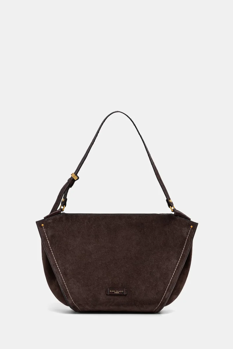 Gianni Chiarini tote bag pentru femei din piele întoarsă BLOOM