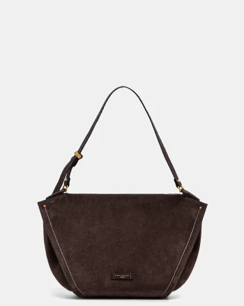 Gianni Chiarini tote bag pentru femei din piele întoarsă BLOOM
