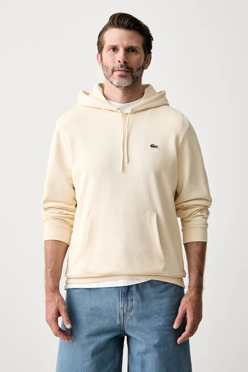 Lacoste hanorac cu glugă pentru bărbați din bumbac