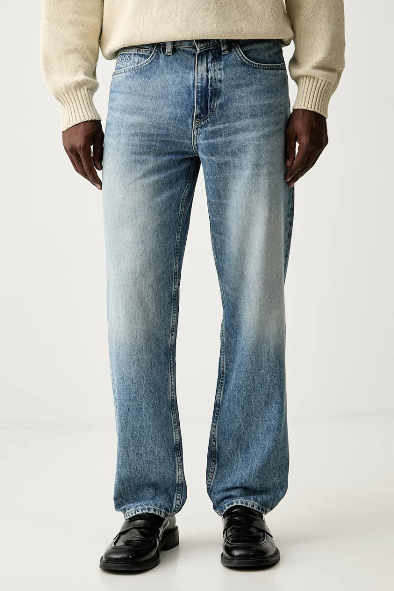 BOSS Orange blugi relaxed fit pentru bărbați KEYES