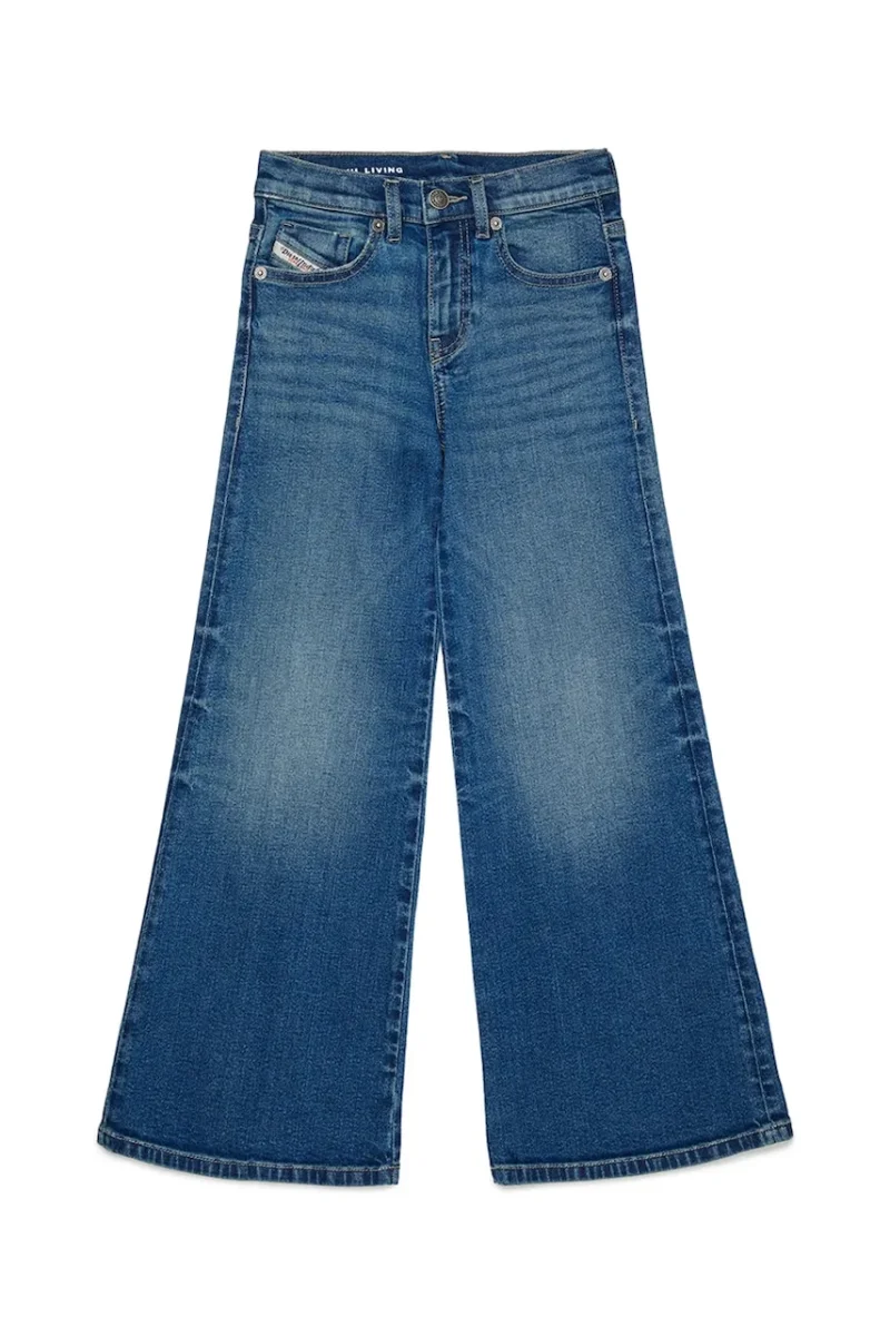 Diesel blugi wide leg pentru copii 1978-J TROUSERS