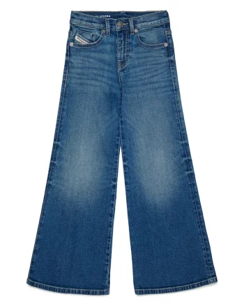 Diesel blugi wide leg pentru copii 1978-J TROUSERS