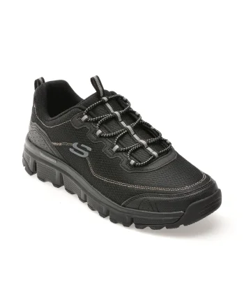 Pantofi sport SKECHERS negri, SUMMITS AT, din material textil
