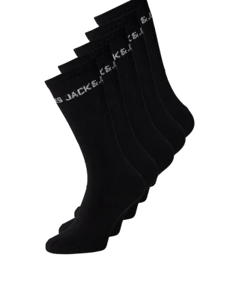 Set de sosete din amestec de bumbac, pentru tenis, 5 perechi