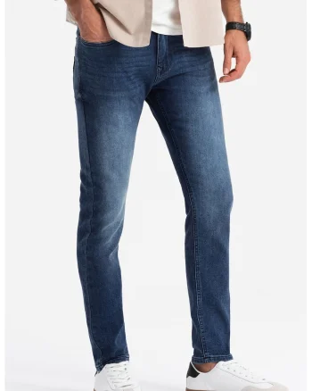 Blugi slim-fit, Albastru inchis