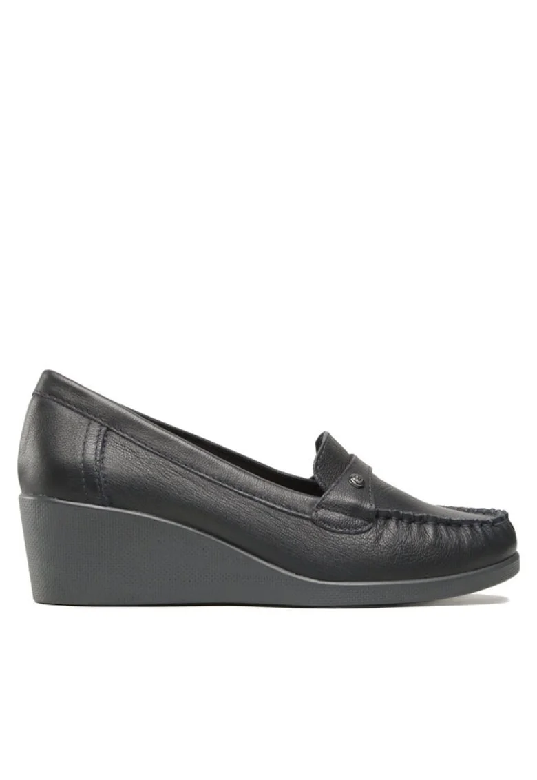 Pantofi sport dama,  Piele naturala, Bleumarin, Bleumarin
