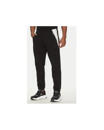 Pantaloni de trening barbati  Emporio Armani, 7M000274 AF12451, Bumbac, Negru, Negru
