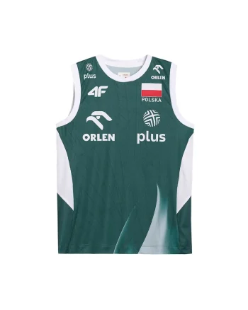 Tricou sport dama TSS25TFTSF2169-92S, 4F, Textil, Verde