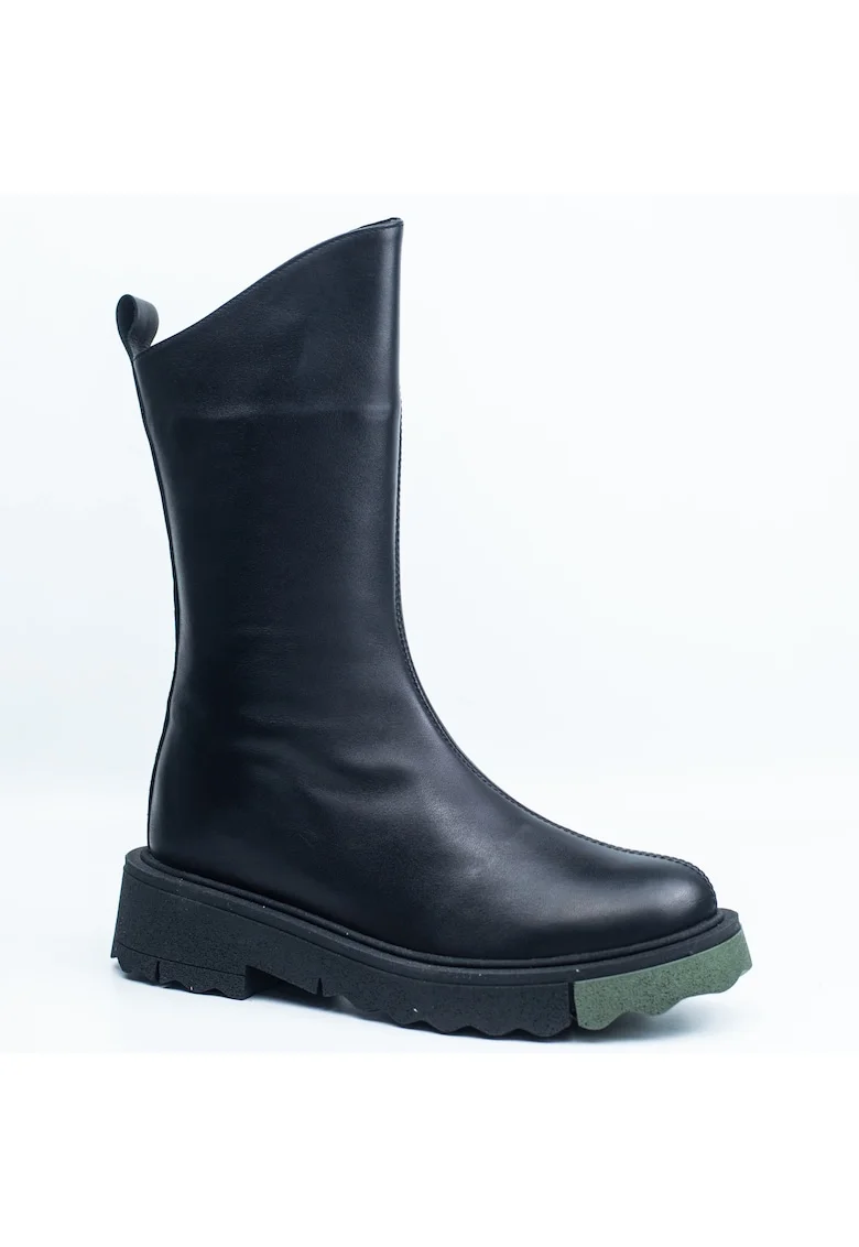Cizme dama D44 4448 negru,