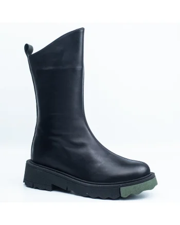 Cizme dama D44 4448 negru,