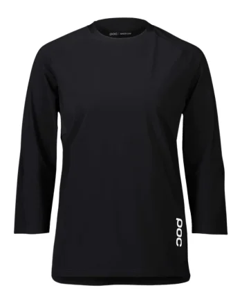 Tricou ciclism  Resistance, maneca 3/4, respirabil, negru,