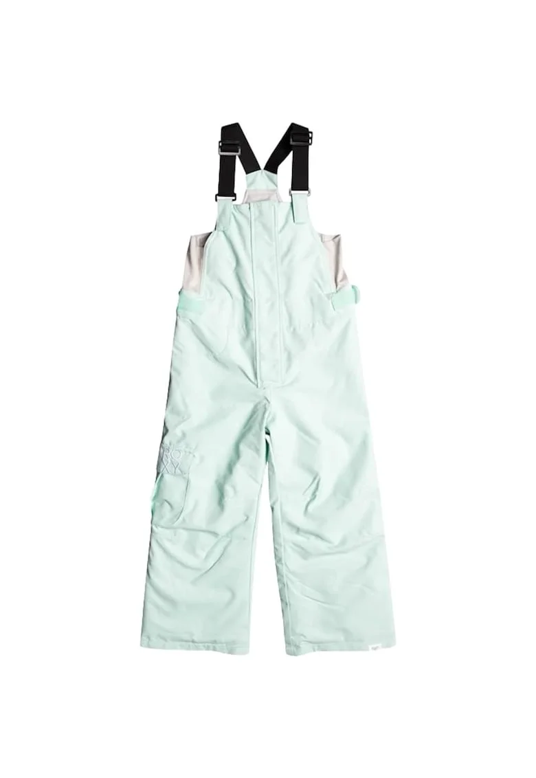 Salopeta ski pentru fete,  Lola, Poliester, Verde menta, Verde