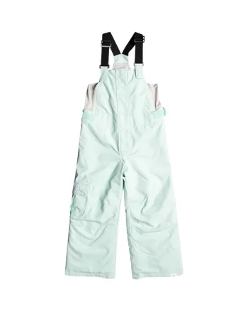 Salopeta ski pentru fete,  Lola, Poliester, Verde menta, Verde
