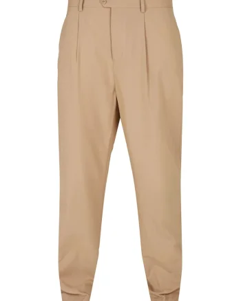 Pantaloni uni conici, Bej
