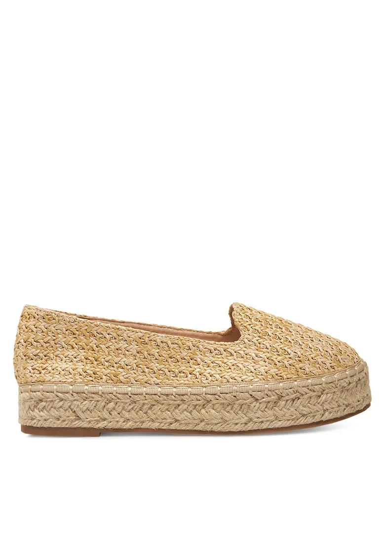 Mocasini dama  Bej, textil