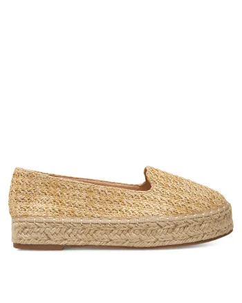 Mocasini dama  Bej, textil