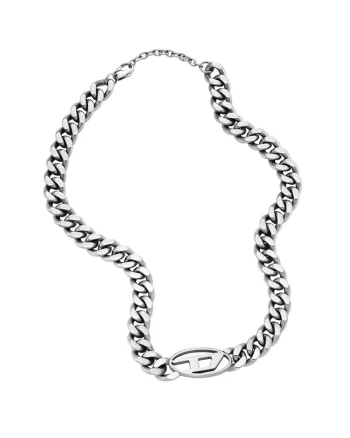 Lant  Steel D Logo DX1433040, Argintiu