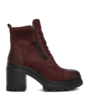 Botine dama,  bordeaux, piele naturala CEO-WI16-24474-02,