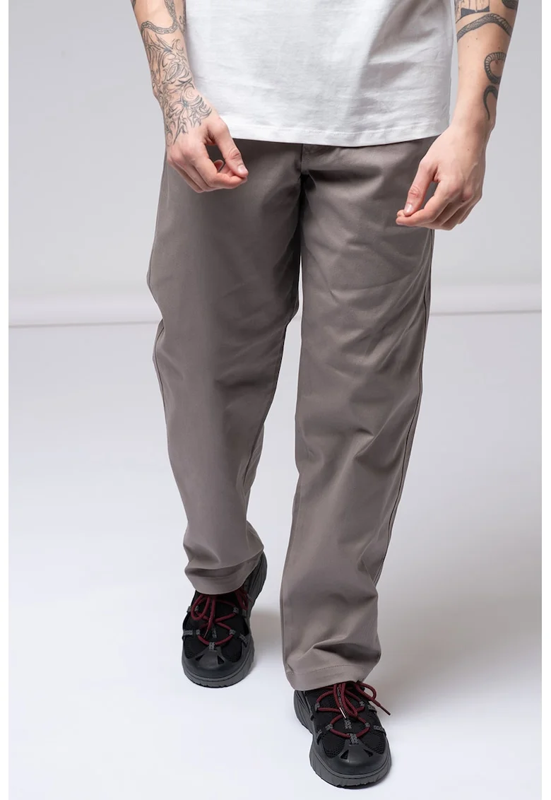 Pantaloni regular-fit, Maro taupe deschis