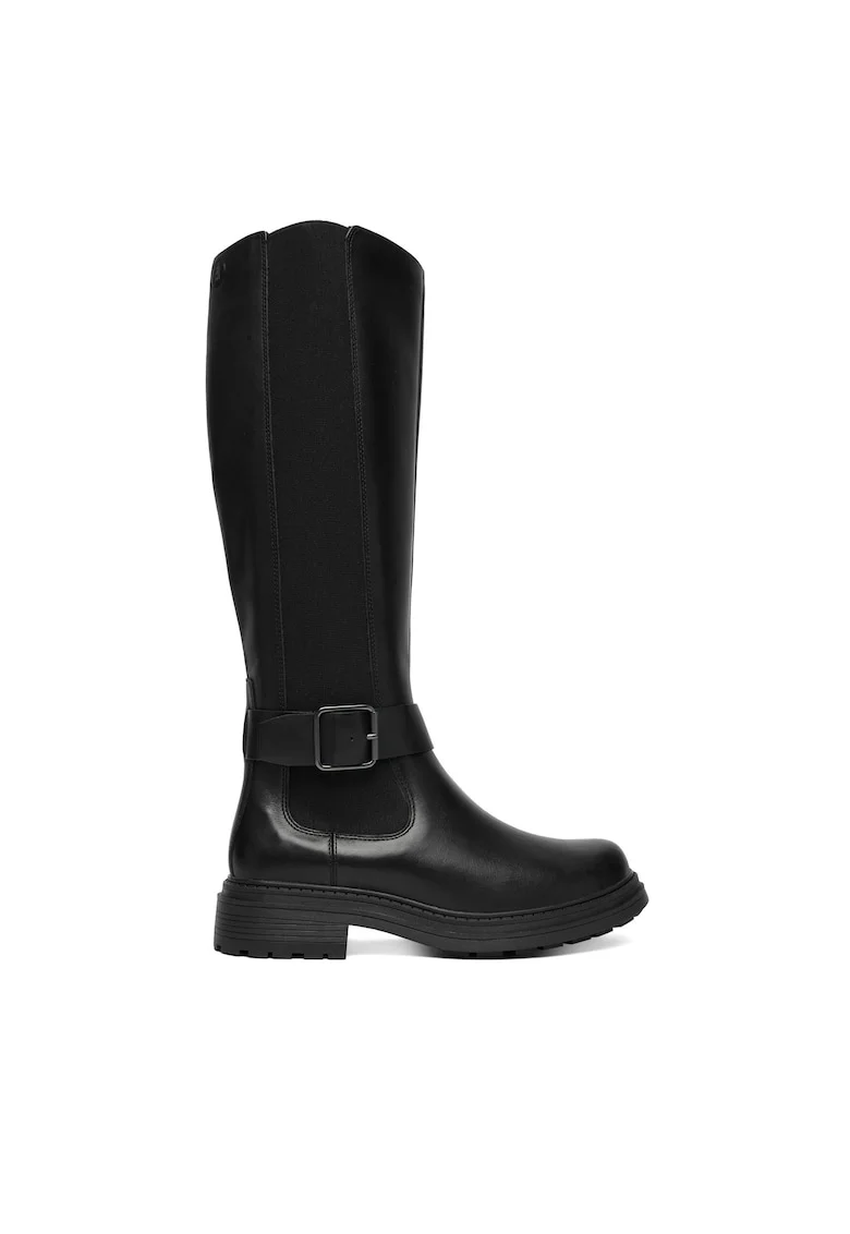 Cizme dama  Orinoco3 Tall, piele naturala, negru,