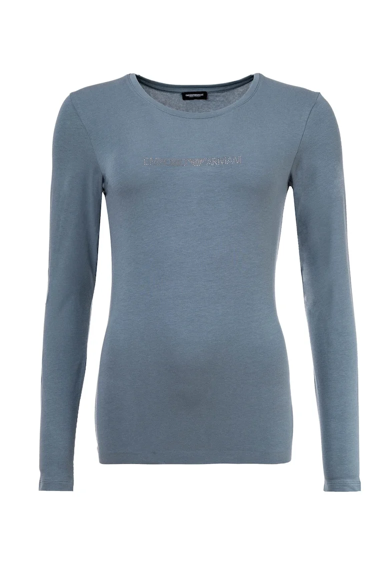 Bluza cu logo, Albastru