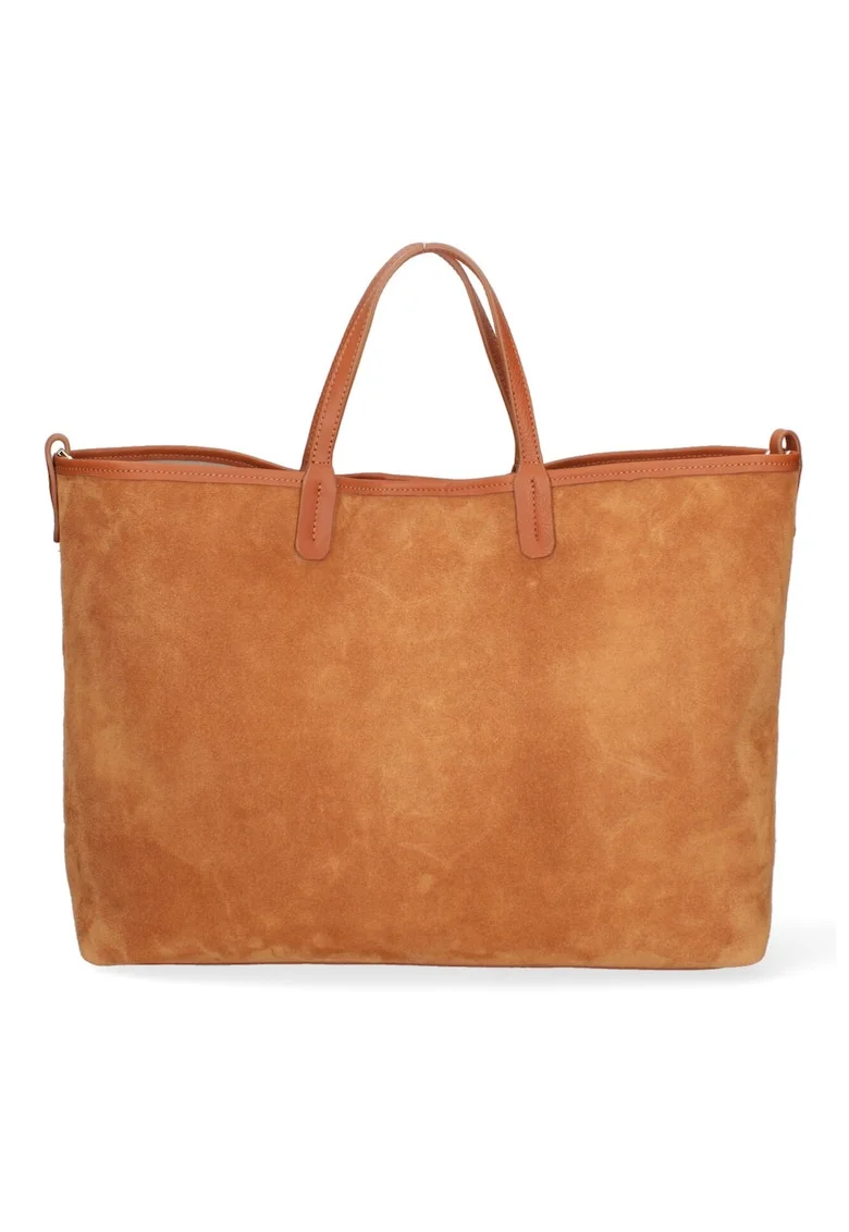 Geanta tote de piele intoarsa, Maro