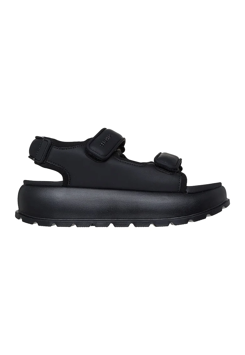 Sandale de piele ecologica Galaxy Core Keepin, Negru