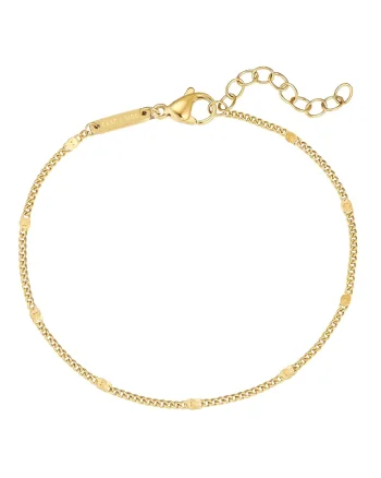 Bratara placata cu aur de 14k, Auriu