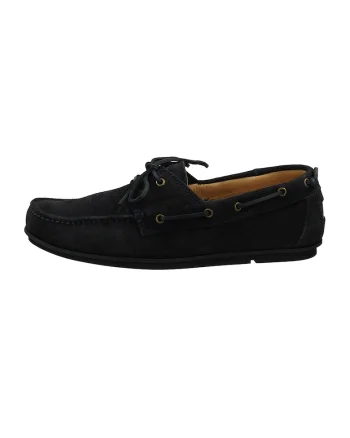 Mocasini de piele intoarsa Wilmon, Albastru ultramarin