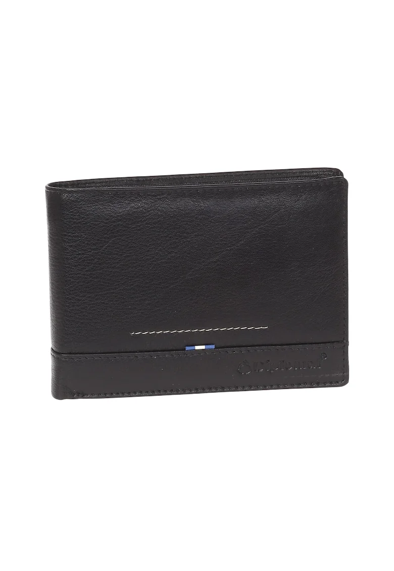 Portofel, Barbati, Piele Naturala, RFID Secure,  MN 111, Negru