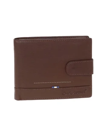 Portofel, Barbati, Piele Naturala, RFID* Secure,  MN 112, Maro