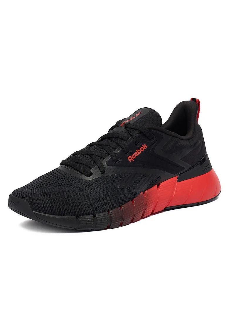 Pantofi sport barbati,  fitness, confort sporit, negru, textil