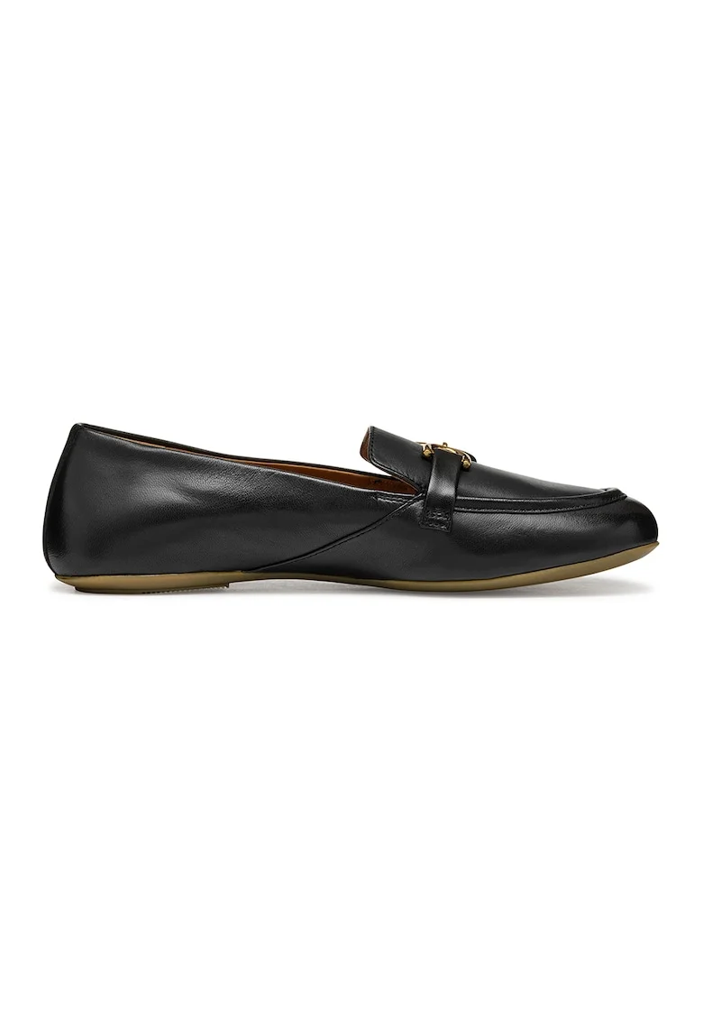 Pantofi loafer de piele, Negru