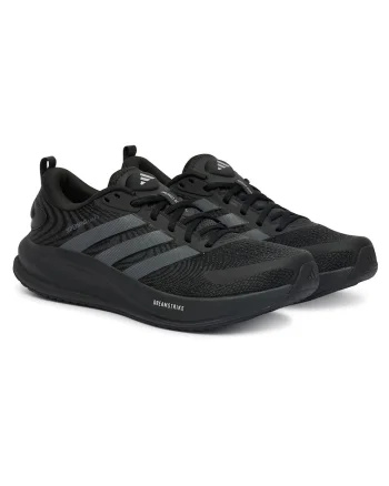 Pantofi sport barbati  alergare, negru, tesatura
