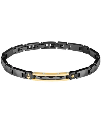 Bratara  JM224ATZ36, Negru, Auriu