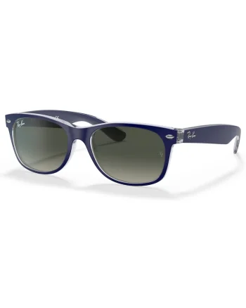 Ray Ban, Ochelari de soare wayfarer polarizati, Albastru indigo