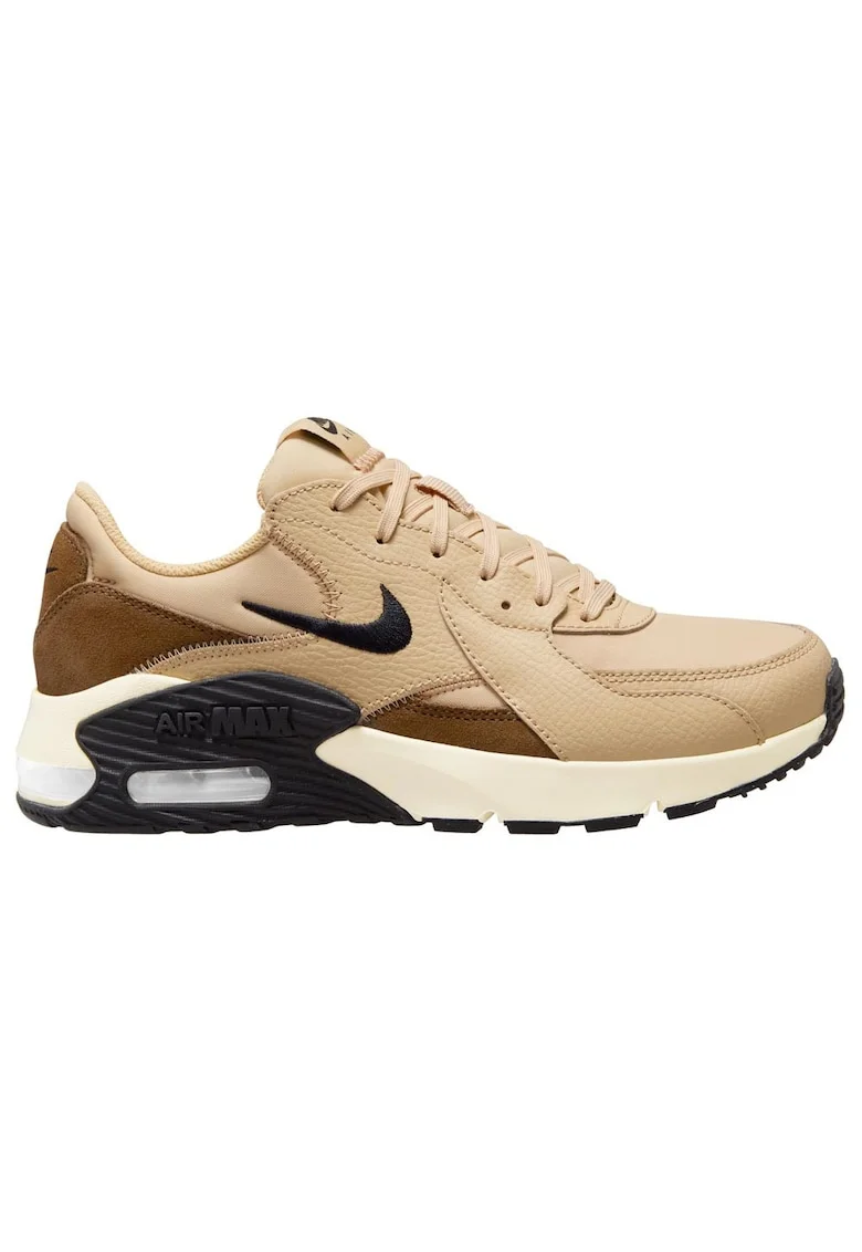 Pantofi sport dama,  Air Max Excee, piele naturala, bej, amortizare Max Air