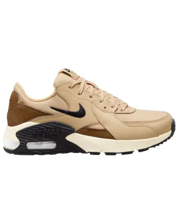 Pantofi sport dama,  Air Max Excee, piele naturala, bej, amortizare Max Air