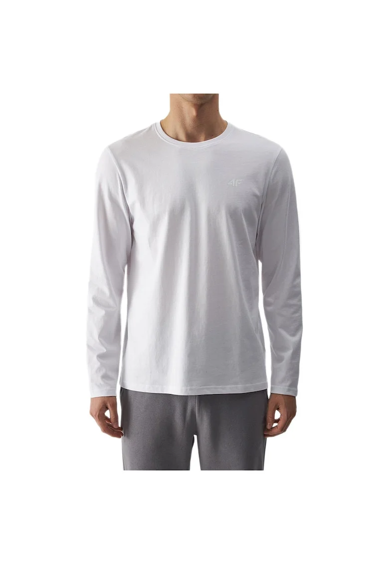 Bluza barbati,  bumbac, alb