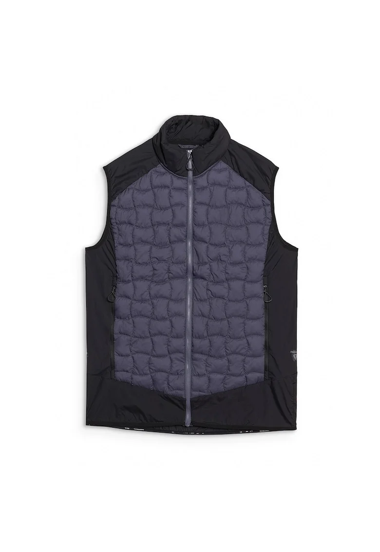 Vesta de trekking barbati  Primaloft, ultrausoara, impermeabila, poliester, negru