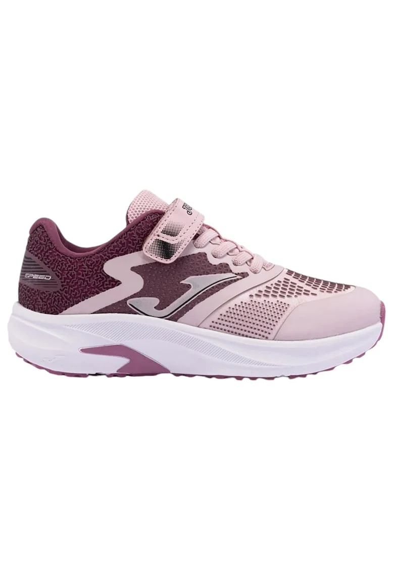 Pantofi sport copii  Speed Jr, respirabili, absorbtie socuri, roz, plasa