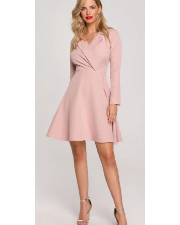 Rochie Dama, Skeater, Poliester/Bumbac, Roz
