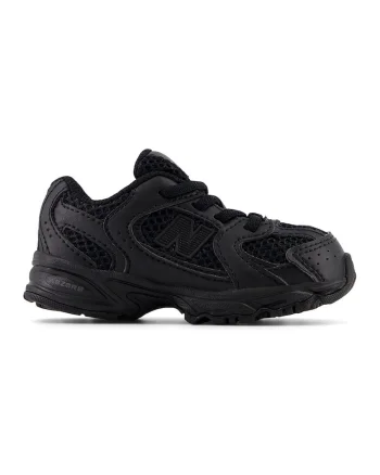 Pantofi sport cu insertii din plasa, Negru
