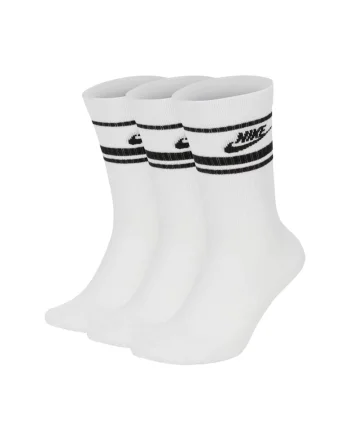 Set de sosete lungi unisex Everyday Essential - 3 perechi, Alb/Negru