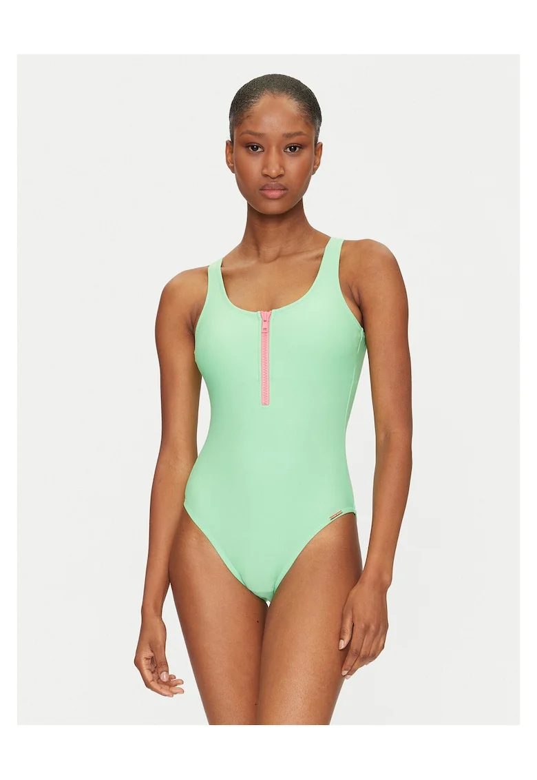 Costum de baie verde, Verde