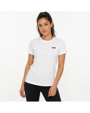 ESS Small Logo Relaxed Tricou Alb (688310-02) Femei, Alb