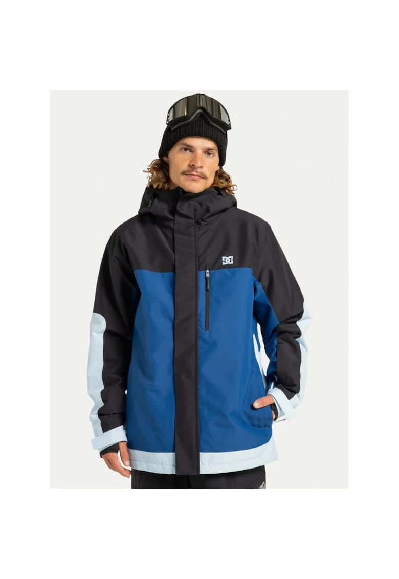 Geaca de schi barbati,  bleumarin, poliester, fermoar