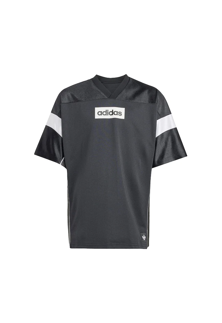 Tricou sport copii,  negru/alb, unisex